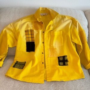 Marni Bright Yellow Shirt